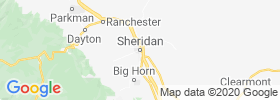 Sheridan map